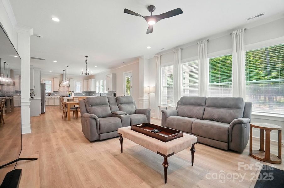 Furnished interior view inside a new home in Fairview Forest, Indian Trail (Image 26). Furnished interior view inside a new home in Fairview Forest, Indian Trail (Image 26).