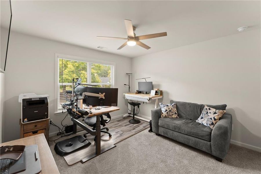 Furnished interior view inside a new home in , Dawsonville (Image 48).