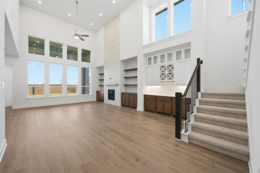 Spacious, unfurnished interior of a new home in Mantua Point: 55ft. lots, Van Alstyne (Image 17).