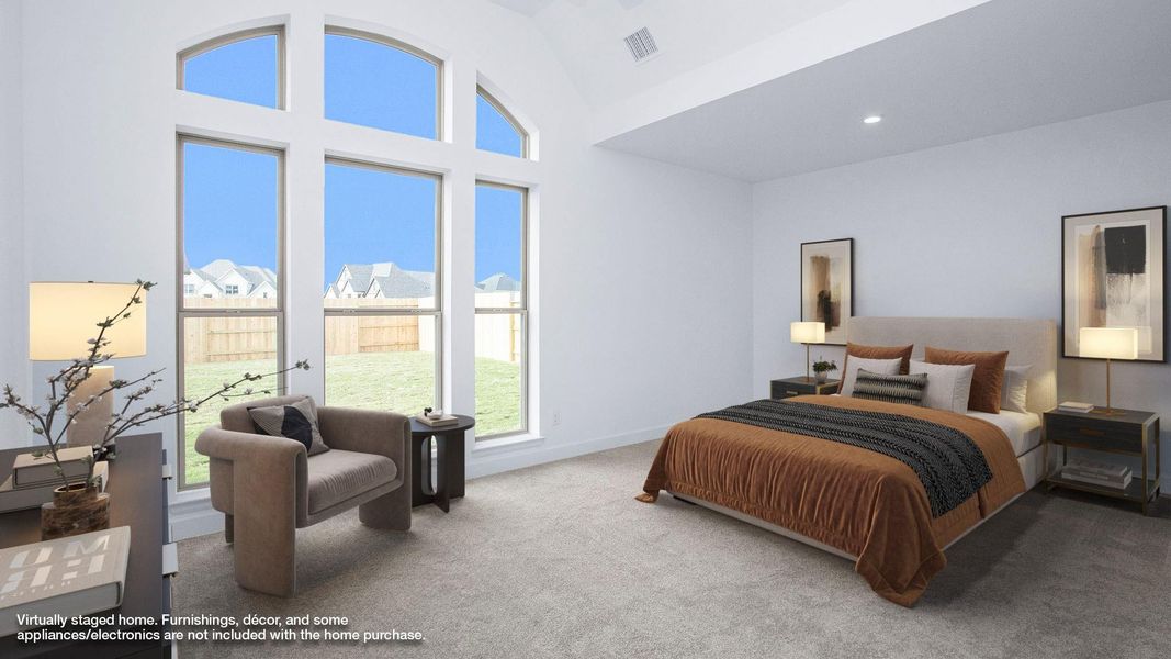 Furnished interior view inside a new home in Briarley, Montgomery (Image 10).