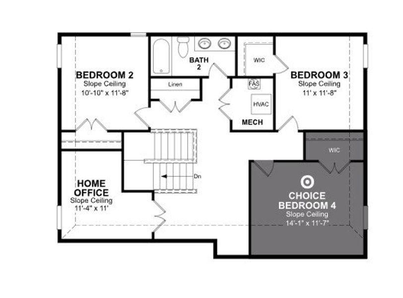2D floor plan layout of this home in Brookville Estates, Forney, TX (Image 3). 2D floor plan layout of this home in Brookville Estates, Forney, TX (Image 3).