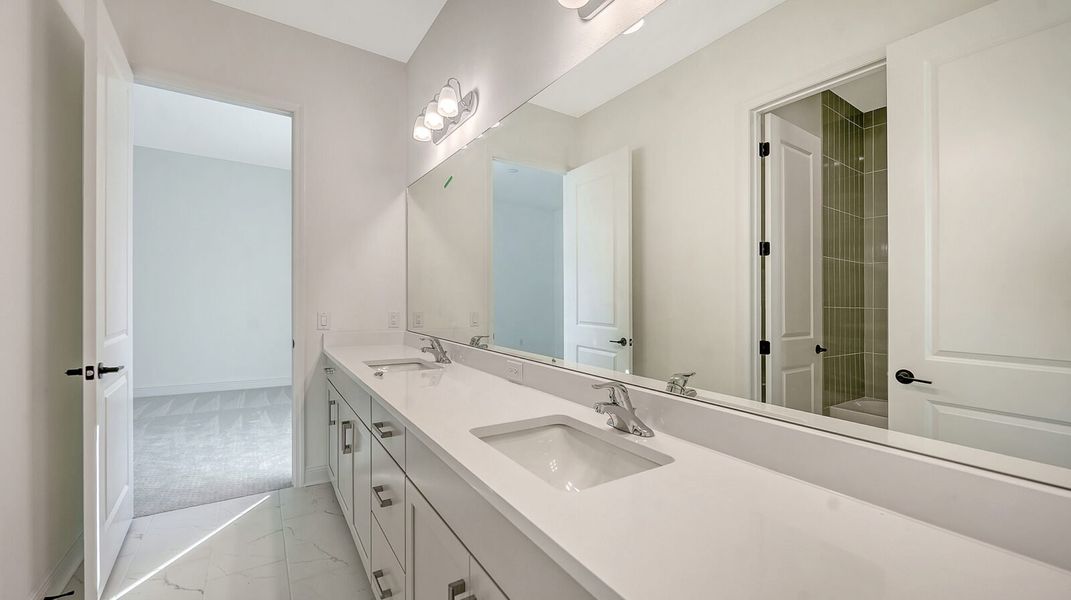 Furnished interior view inside a new home in Wildleaf, Parrish (Image 14).