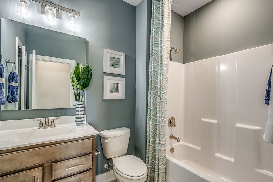 Representative furnished interior of a home built from the Hickory by Beazer Homes in Northbrook, Murrells Inlet (Image 13). Representative furnished interior of a home built from the Hickory by Beazer Homes in Northbrook, Murrells Inlet (Image 13).