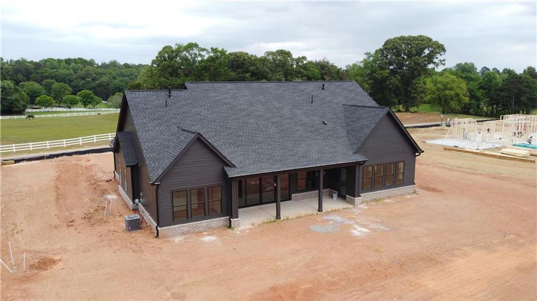 In-progress construction of a new home in Glory Meadows, Gainesville, GA (Image 12).