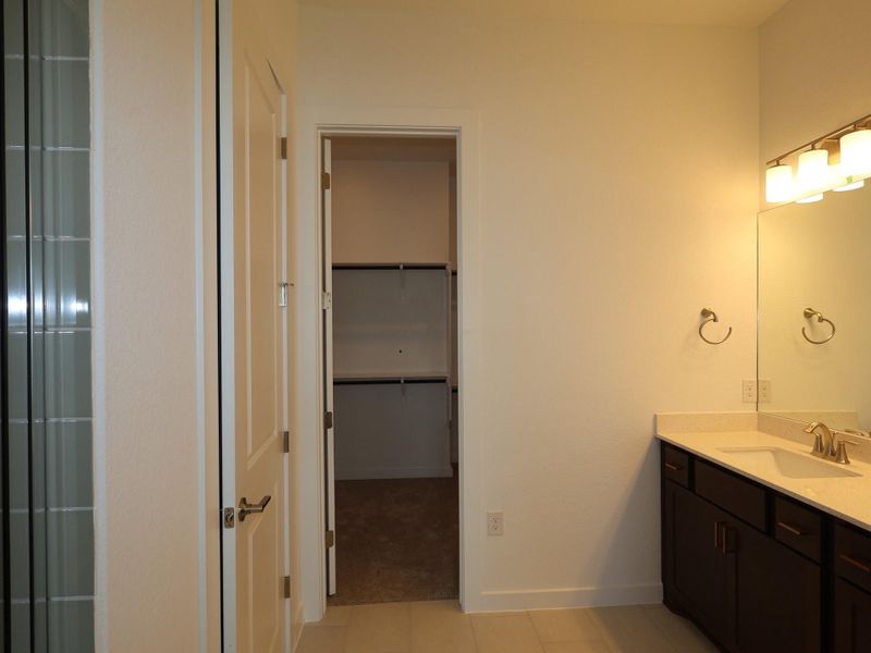 Furnished interior view inside a new home in Cedar Brook, Leander (Image 7).