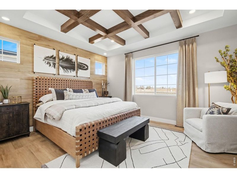 Furnished interior view inside a new home in Farmstead, Berthoud (Image 11).