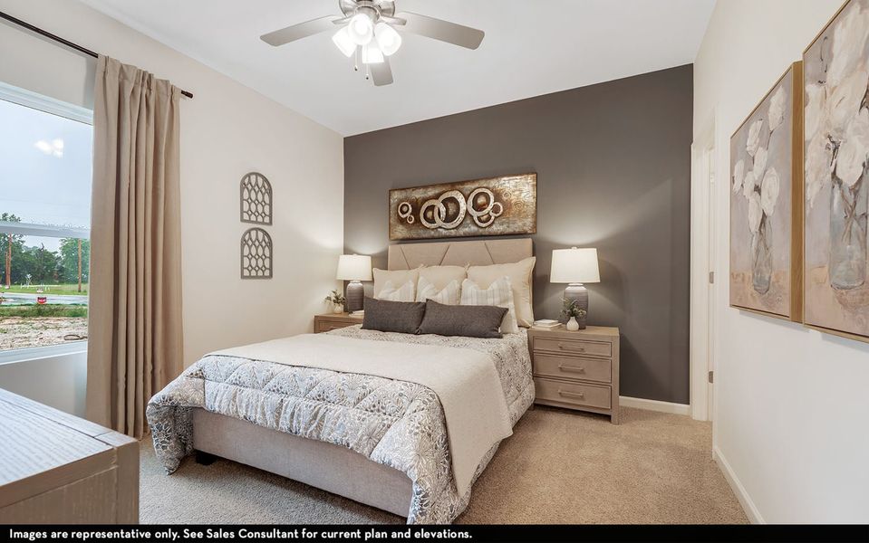 Furnished interior view inside a new home in Stonehenge, Manchester (Image 13).