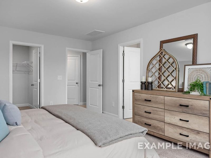 Furnished interior view inside a new home in Gregory Village Townhomes, Lillington (Image 15).