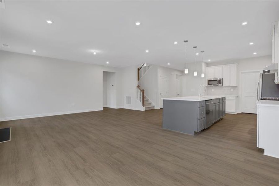 Spacious, unfurnished interior of a new home in Crystal Falls, Dawsonville (Image 28).