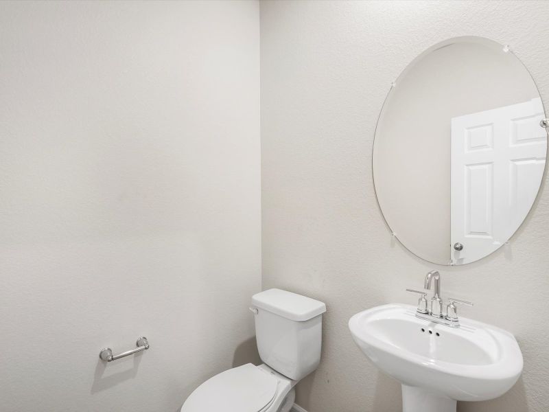 Furnished interior view inside a new home in Poudre Heights: The Lakes Collection, Windsor (Image 4).