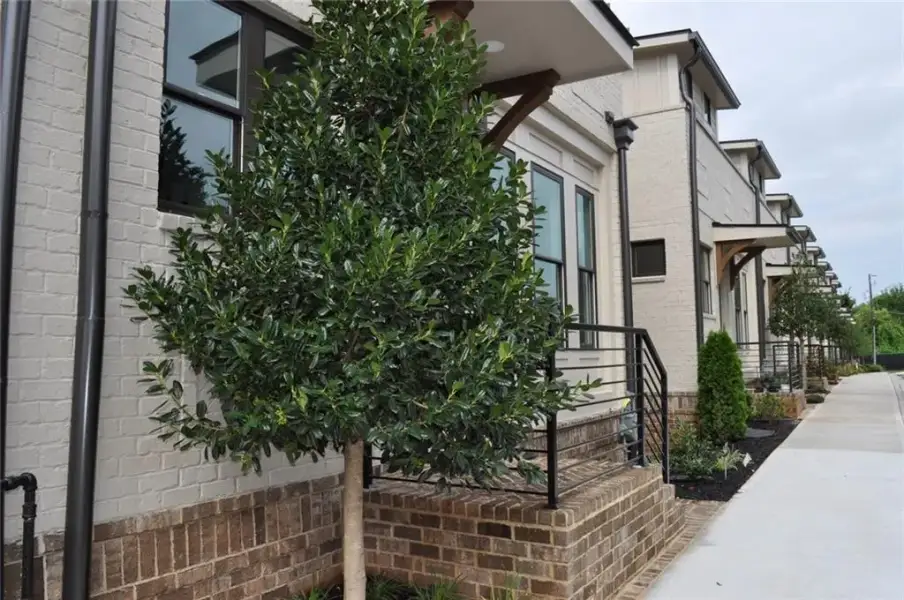 Exterior details and patio area of a home in , Marietta (Image 26). Exterior details and patio area of a home in , Marietta (Image 26).