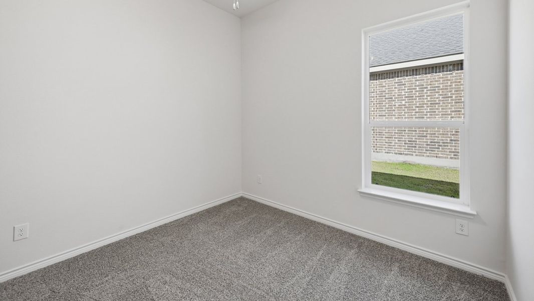 Spacious, unfurnished interior of a new home in Fireside by the Lake, Garland (Image 26).