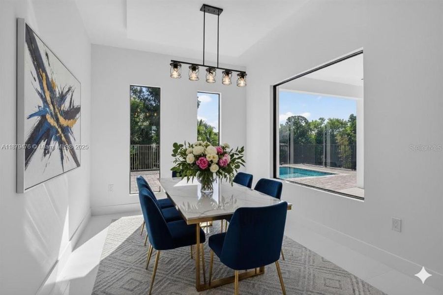 Furnished interior view inside a new home in , Cape Coral (Image 27).
