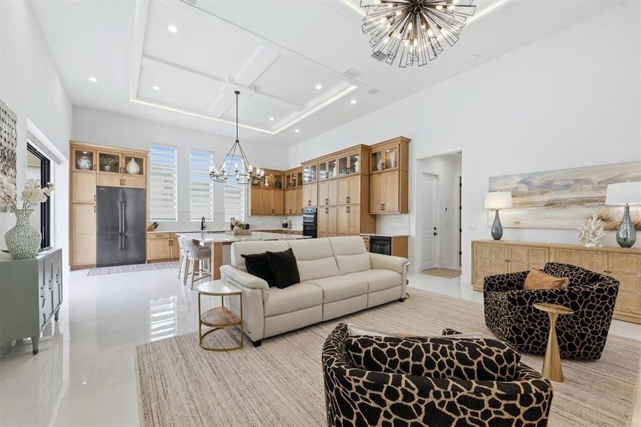 Furnished interior view inside a new home in , Bradenton (Image 27).