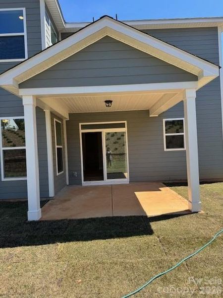 Construction progress on Homesite 95 Construction progress on Homesite 95