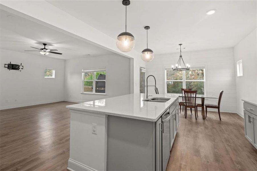Furnished interior view inside a new home in , Auburn (Image 12).