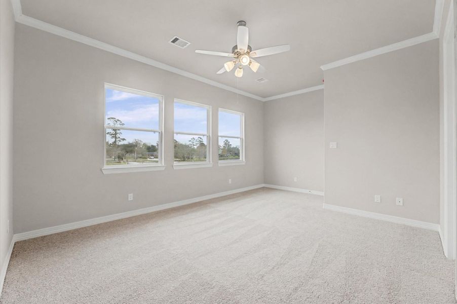 Completed home same floor plan