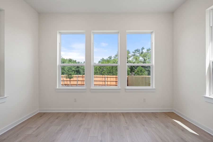 Spacious, unfurnished interior of a new home in Heritage, Dripping Springs (Image 43).