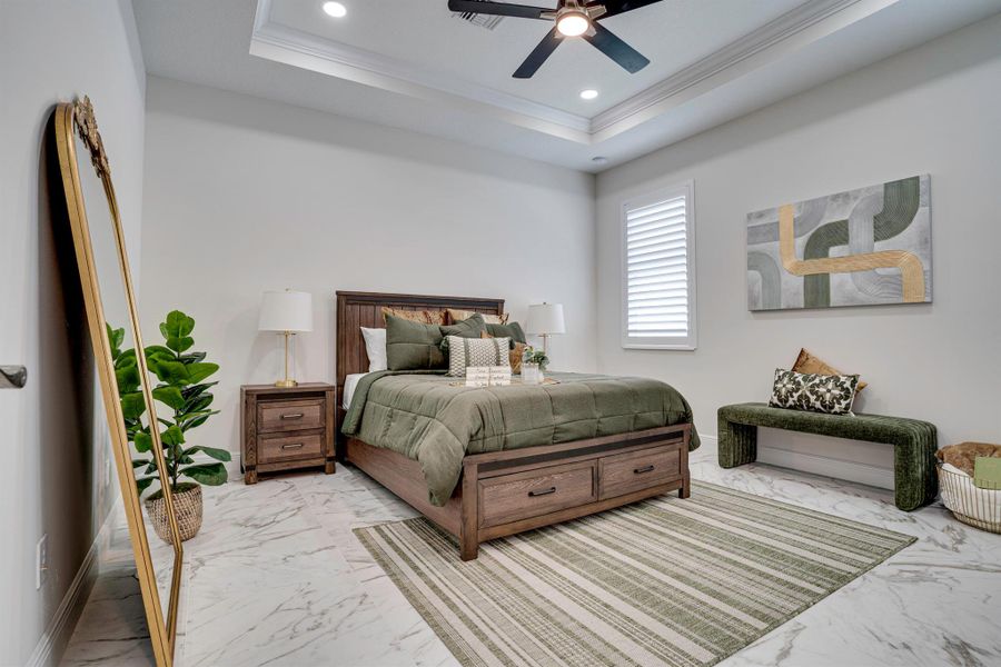 Furnished interior view inside a new home in , Port St. Lucie (Image 31).