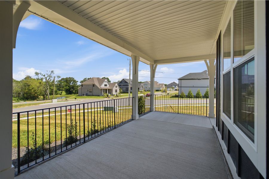 Exterior details and patio area of a home in Belvoir, Fairview (Image 4). Exterior details and patio area of a home in Belvoir, Fairview (Image 4).