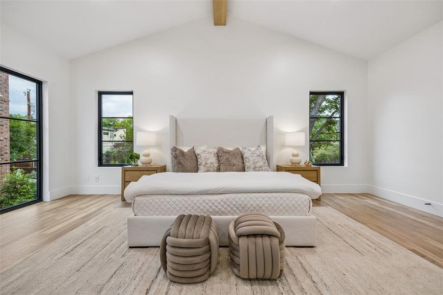 Furnished interior view inside a new home in , Dallas (Image 30).