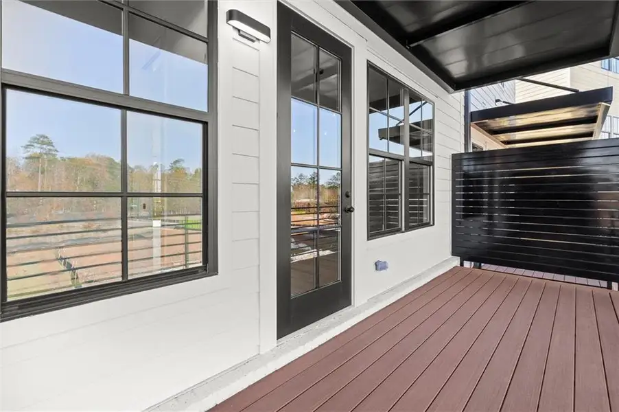 Exterior details and patio area of a home in , Alpharetta (Image 4).