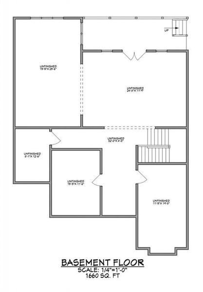 2D floor plan layout of this home in , Atlanta, GA (Image 5).