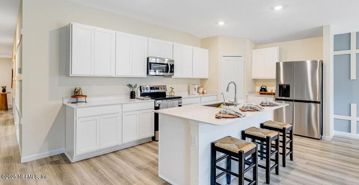 Furnished interior view inside a new home in Holstein Crossing, Green Cove Springs (Image 11).