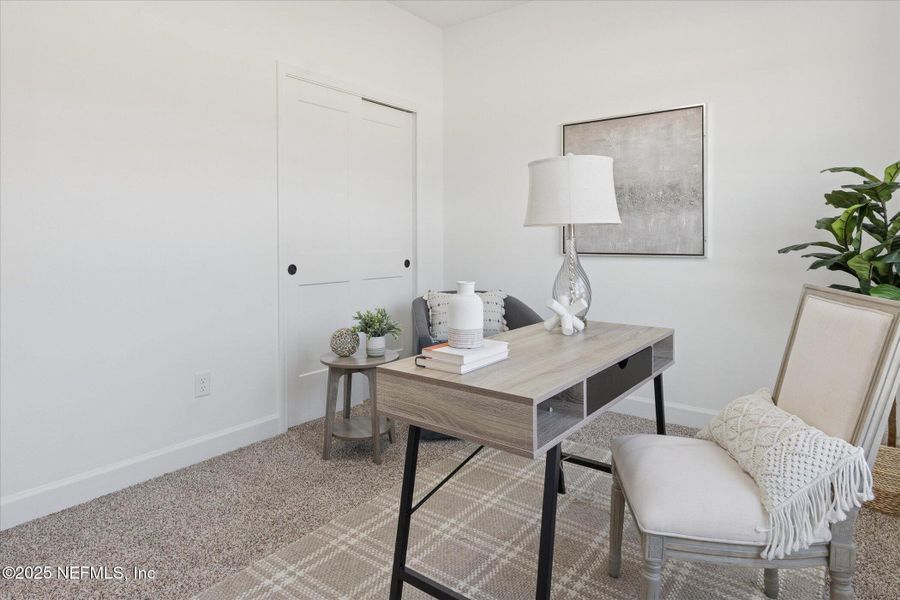 Furnished interior view inside a new home in , Sanderson (Image 14).