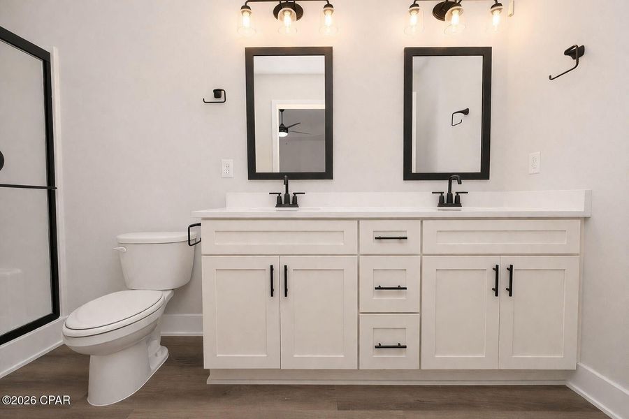 Furnished interior view inside a new home in Fox Glenn, Panama City (Image 10).