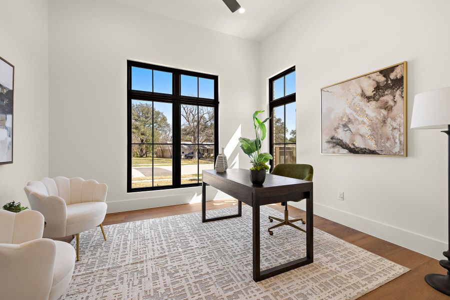 Furnished interior view inside a new home in , Austin (Image 16).