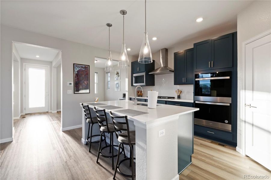 Furnished interior view inside a new home in Waterfield - Single Family Homes, Fort Collins (Image 5).