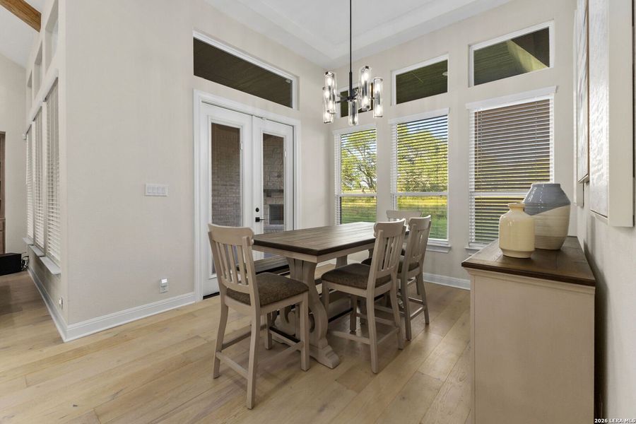 Furnished interior view inside a new home in Waldsanger, New Braunfels (Image 7).