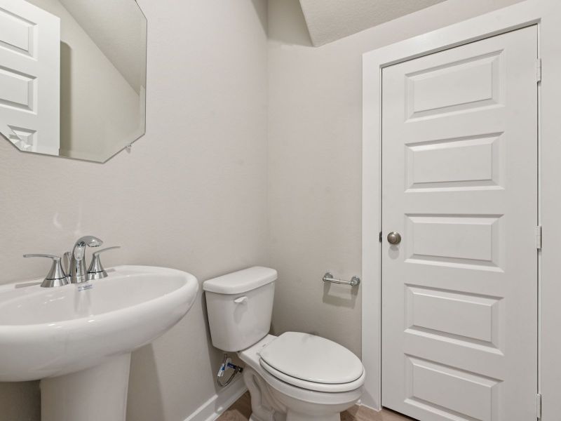 Furnished interior view inside a new home in Pinewood Trails - City Series, Atascocita (Image 12).