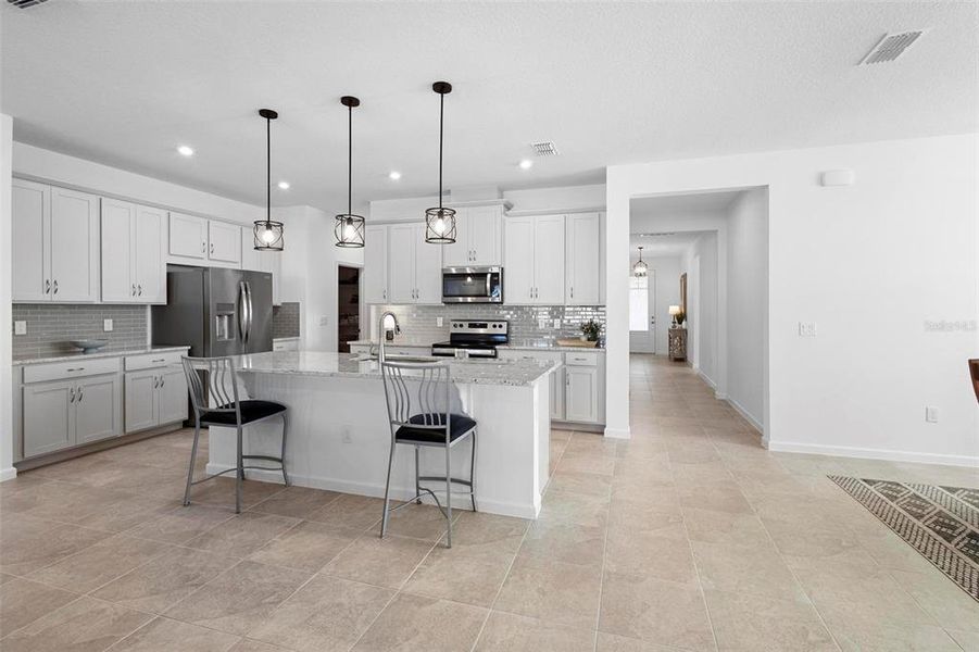 Furnished interior view inside a new home in Addison Landing, Deland (Image 18).