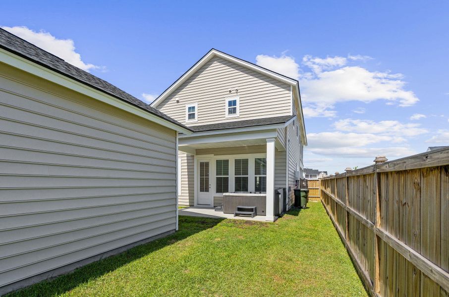Exterior details and patio area of a home in , Summerville (Image 27).