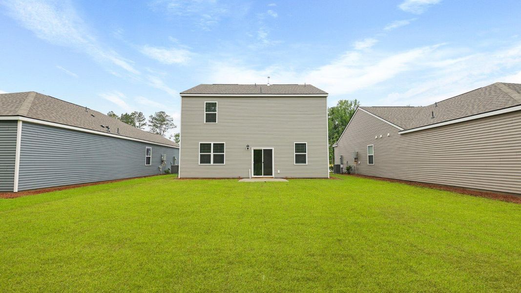 Front exterior of a new home in Pineview North, Summerville, SC, highlighting curb appeal (Image 24).