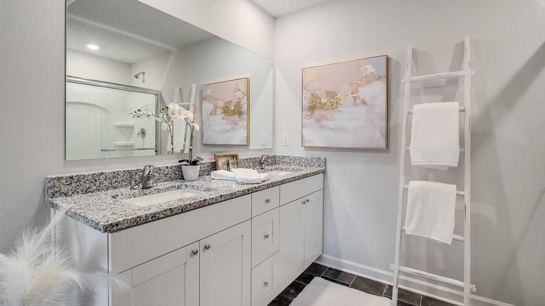 Furnished interior view inside a new home in Riggs Pointe, Millington (Image 17). Furnished interior view inside a new home in Riggs Pointe, Millington (Image 17).