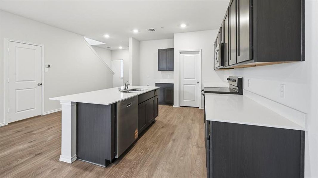 Furnished interior view inside a new home in Arbor Trails South, Princeton (Image 8).