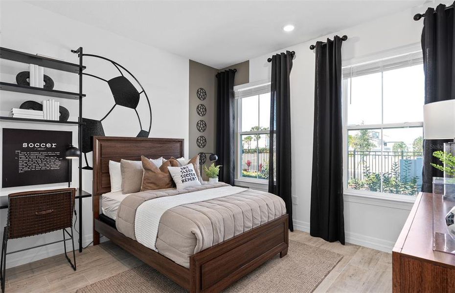 Model Home Design Only. Pictures and furnishings are for illustrative purposes only. Elevations, colors and options may vary. Furniture is for model home staging only.?