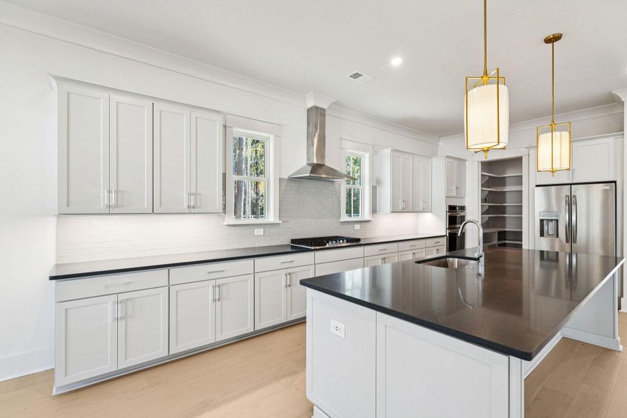 Furnished interior view inside a new home in , Awendaw (Image 11).
