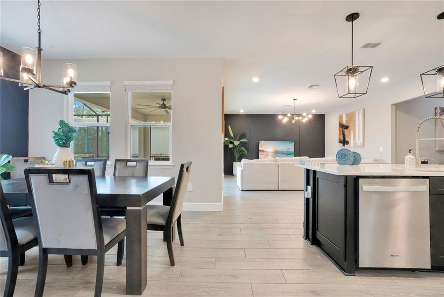 Furnished interior view inside a new home in Legends Preserve - Reserve Series, Daytona Beach (Image 23).