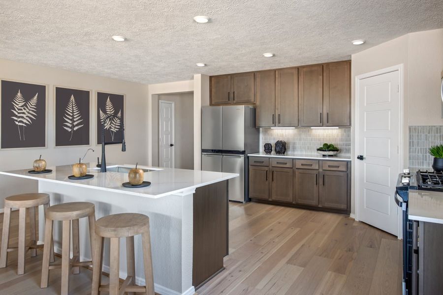 Representative furnished interior of a home built from the 2382 by KB Home in Saddlebrook Preserve, Beasley (Image 7).