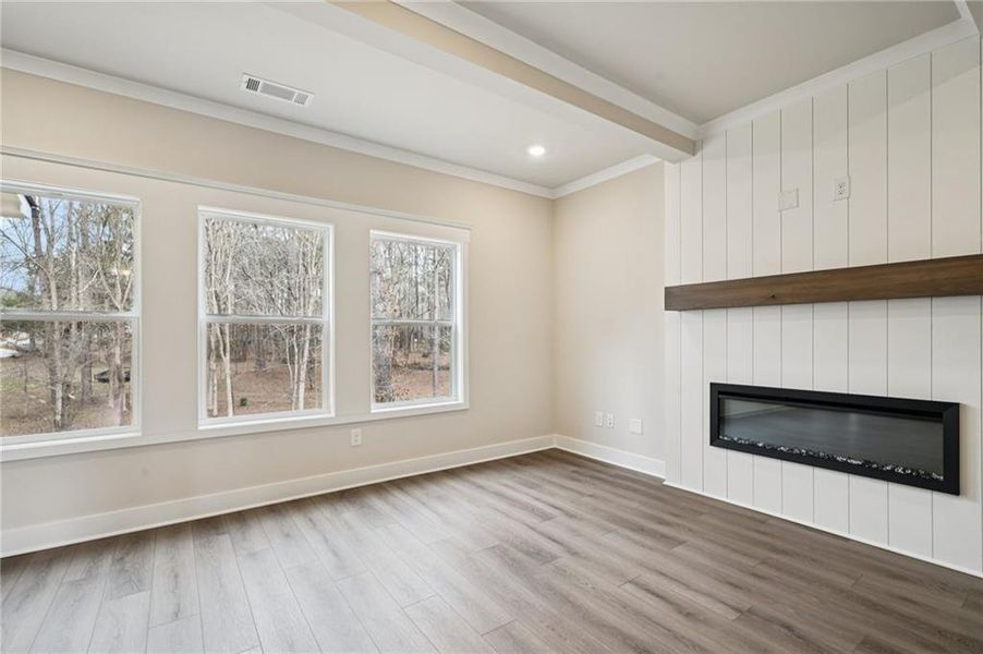 Spacious, unfurnished interior of a new home in Rosewood Lake Estates, Hoschton (Image 49).