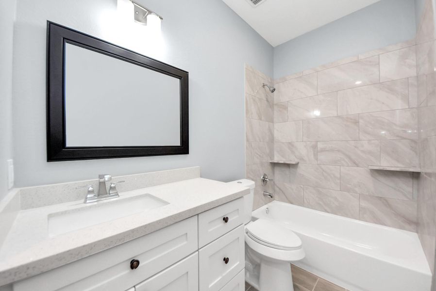 Furnished interior view inside a new home in , Houston (Image 5).