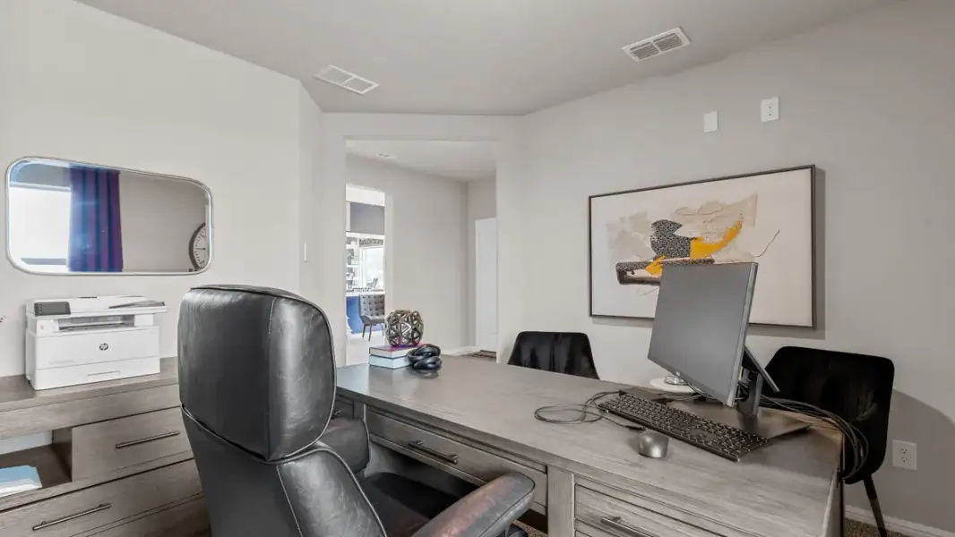 Furnished interior view inside a new home in Hadley Farms, Godley (Image 34).