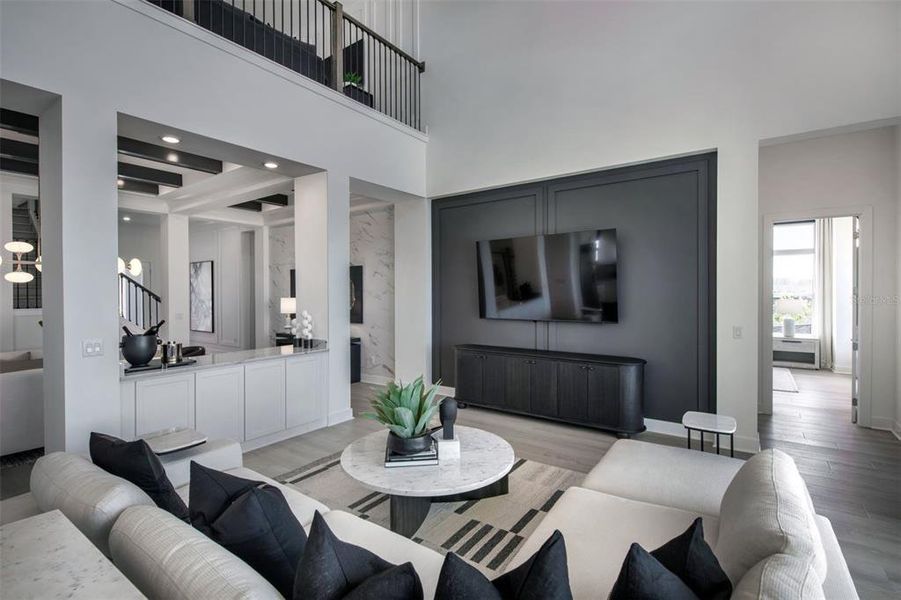 Furnished interior view inside a new home in Two Rivers, Zephyrhills (Image 3).