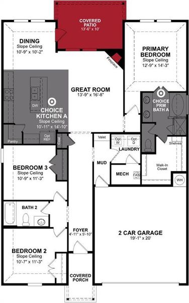 Beazer Homes Stark Farms Sierra plan