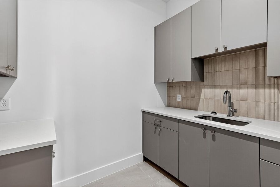 Furnished interior view inside a new home in Milky Way at River Place, Austin (Image 5).