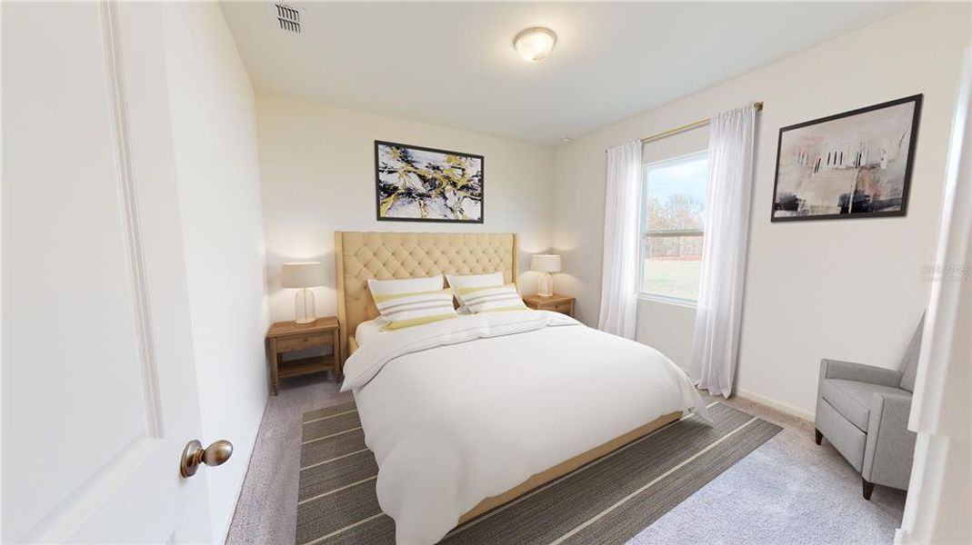 Furnished interior view inside a new home in , Polk City (Image 4).